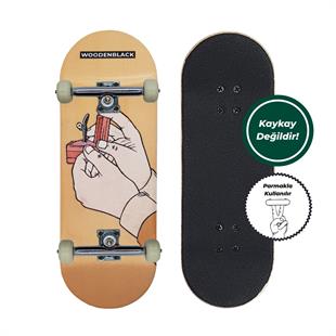 Woodenblack 34mm Shred With Me Fingerboard Complete 