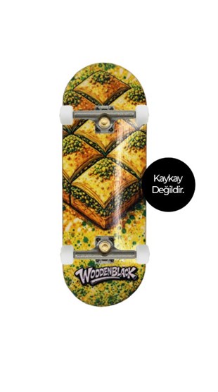 Woodenblack Altın Dilim Pro Fingerboard Complete 34mm  