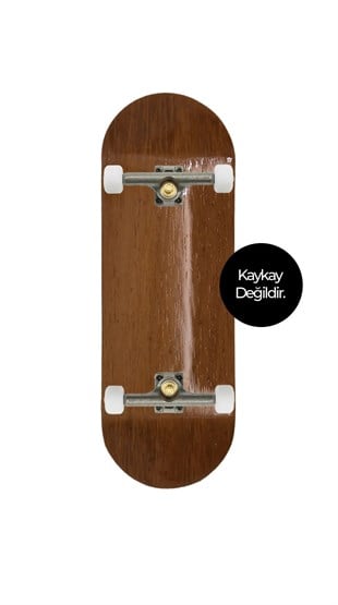 Woodenblack Amber Ahşap Pro Fingerboard Complete 34mm 