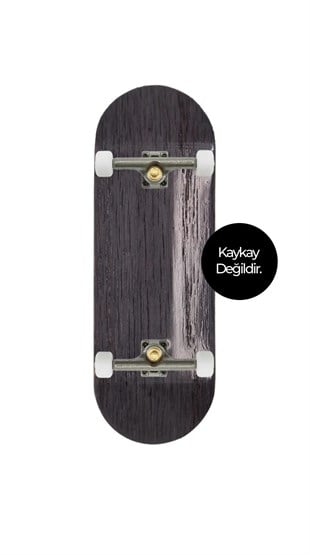 Woodenblack Antrasit Ceviz Pro Fingerboard Complete 34mm 