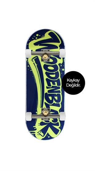 Woodenblack Blue Blast Pro Fingerboard Complete 