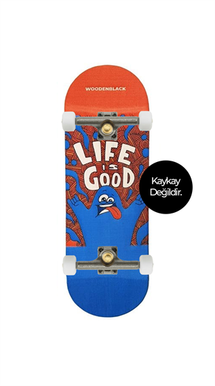 Woodenblack Life Is Good Pro Fingerboard Complete  