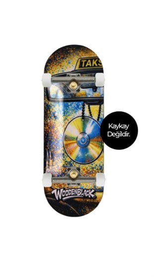 Woodenblack Taksi Pro Fingerboard Complete 34mm 