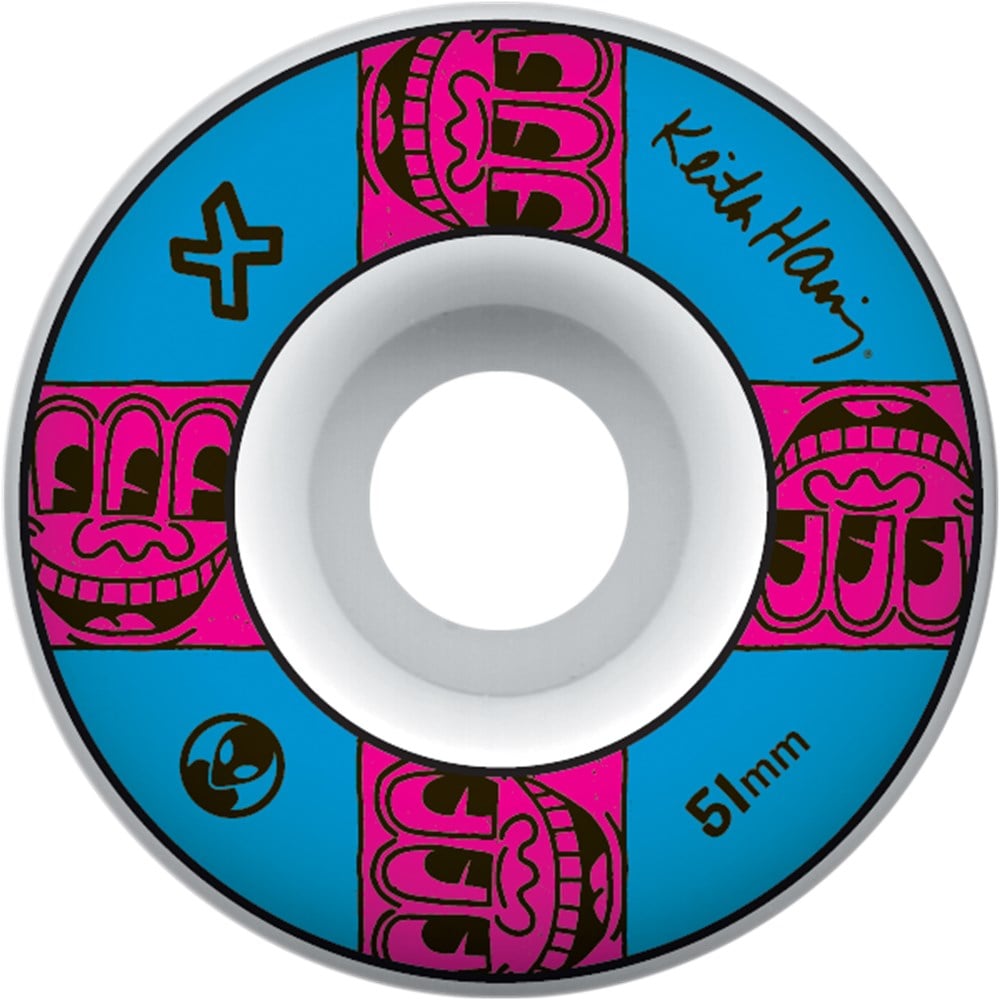 Alien Workshop Haring Tv Face Tekerlek Seti 51 mm