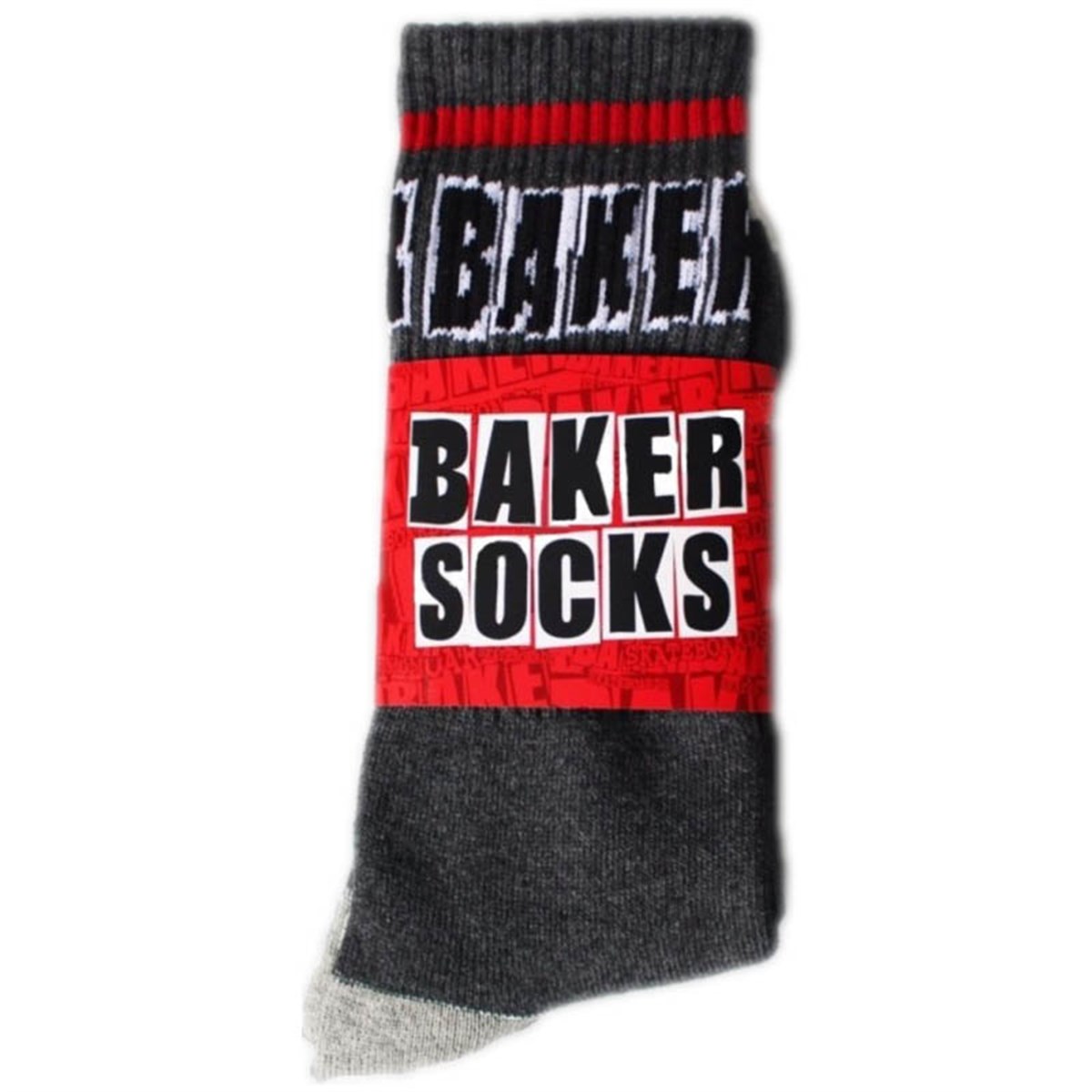 BAKER SKATEBOARDS CHAMPION BLACK GREY ÇORAP