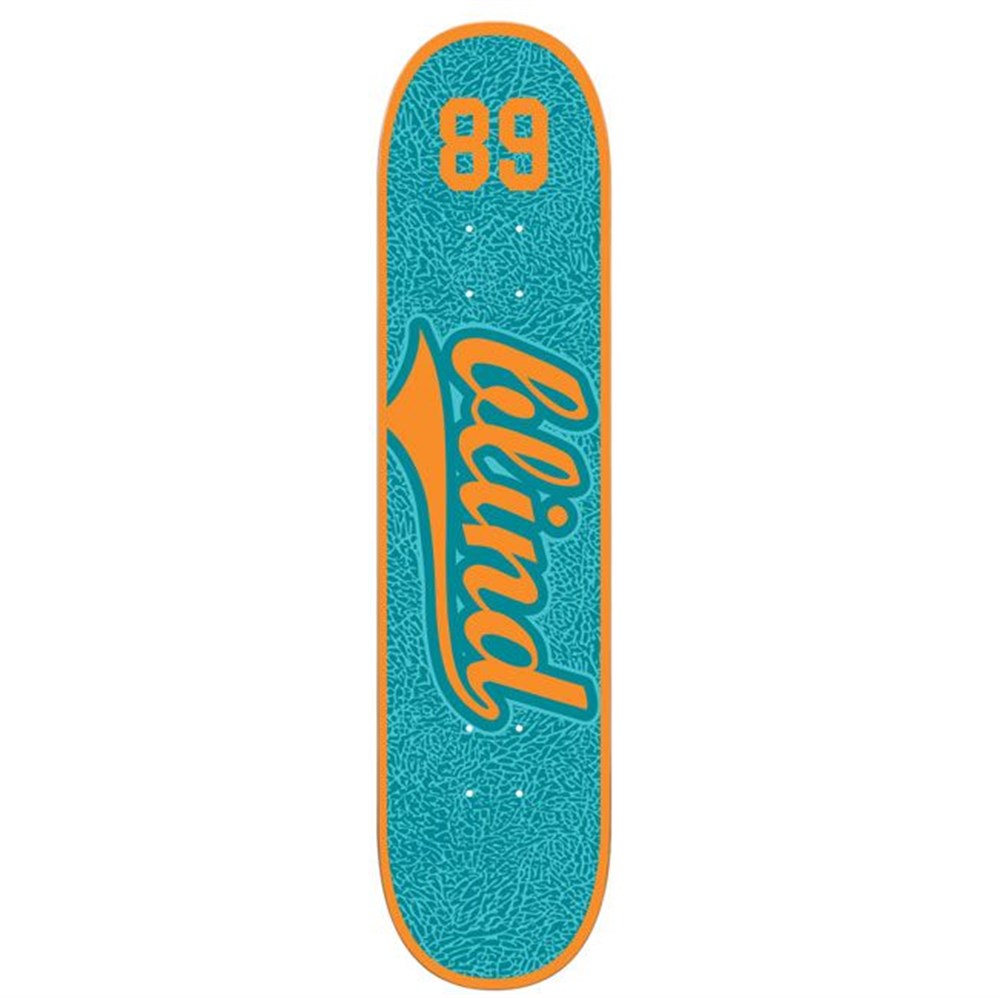 Blind 7,75 Athletic Skin SS Teal Orange Deck Kaykay Tahtası