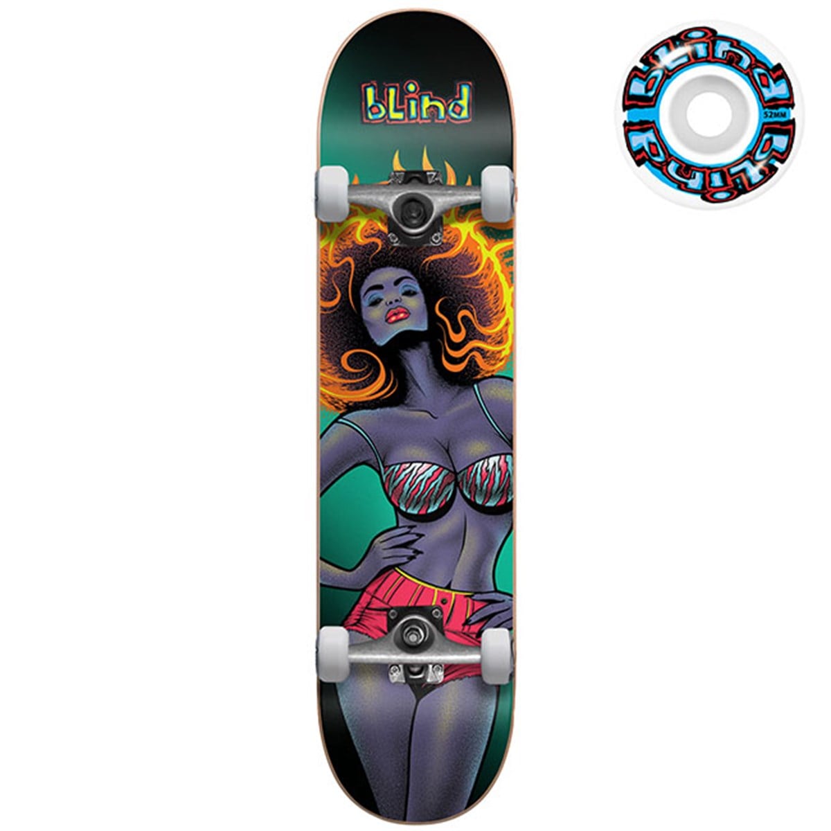 Blind 8,0 Blacklight Girl Black Komple Kaykay