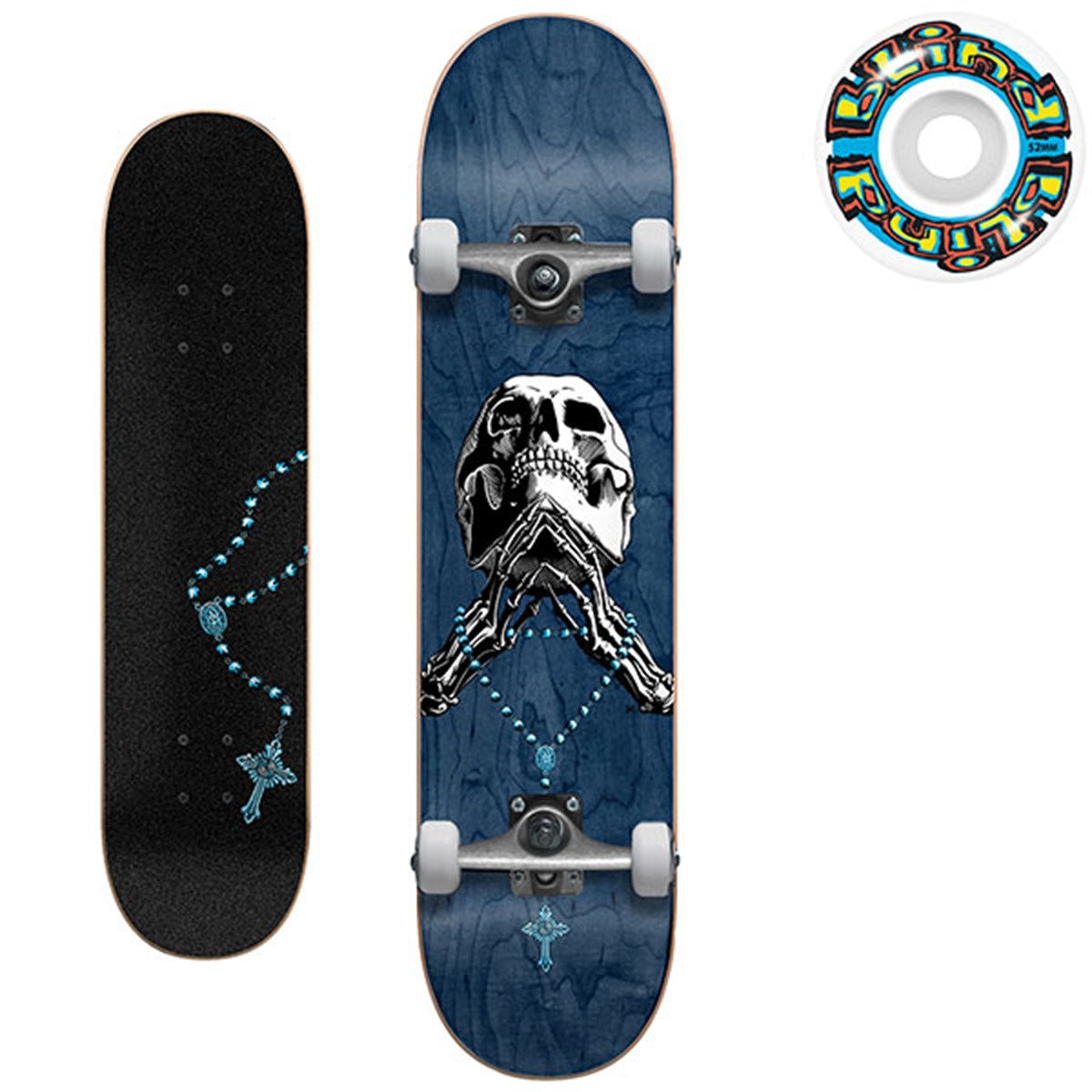 Blind 8,0 Tribute Roasary Premium Blue Komple Kaykay