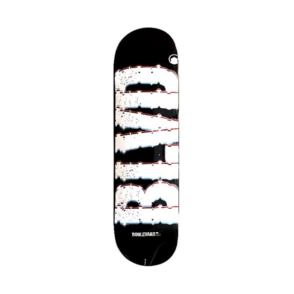 BLVD 8.25 GLITCH RED BLUE DECK PROFESYONEL KAYKAY TAHTASI 