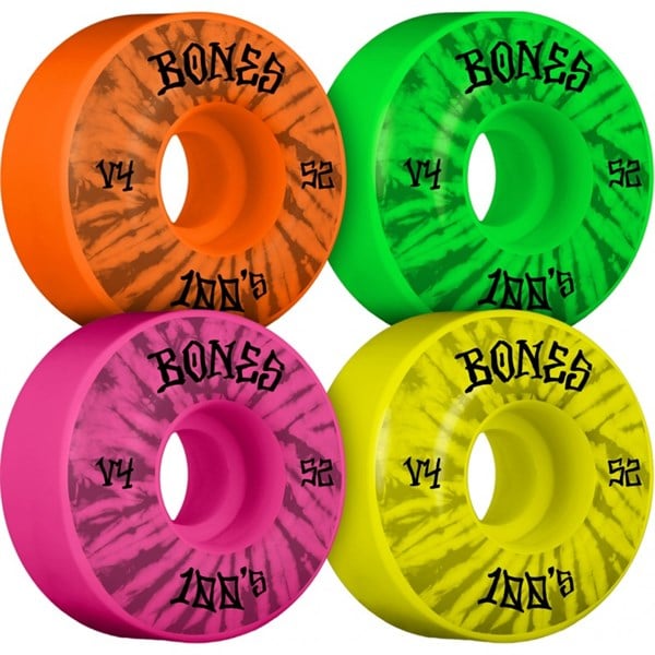 BONES 100S PARTY PACK KAYKAY TEKERLEK SETİ 52MM 100A 