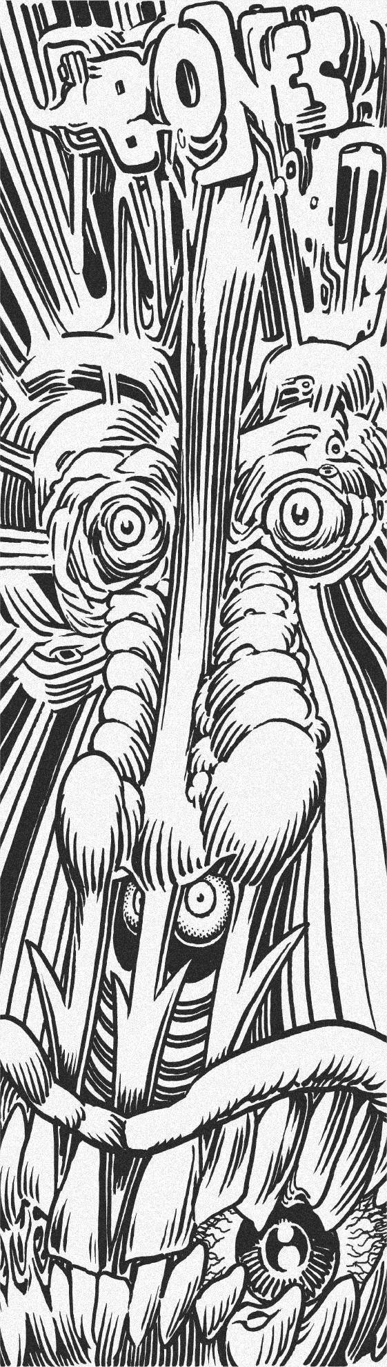 Bones Forked Kaykay Zımparası 