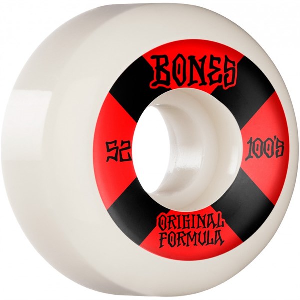 BONES OG FORMULA 100S SERIES 4 WHITE KAYKAY TEKERLEK SETİ 52MM V5 SİDECUT 