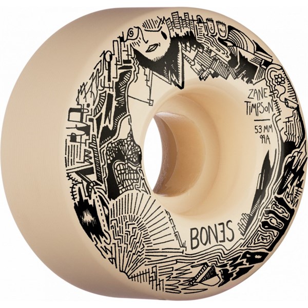 BONES PRO STF TİMPSON MEMORİAL KAYKAY TEKERLEK SETİ 53MM V4 WİDE 99A 
