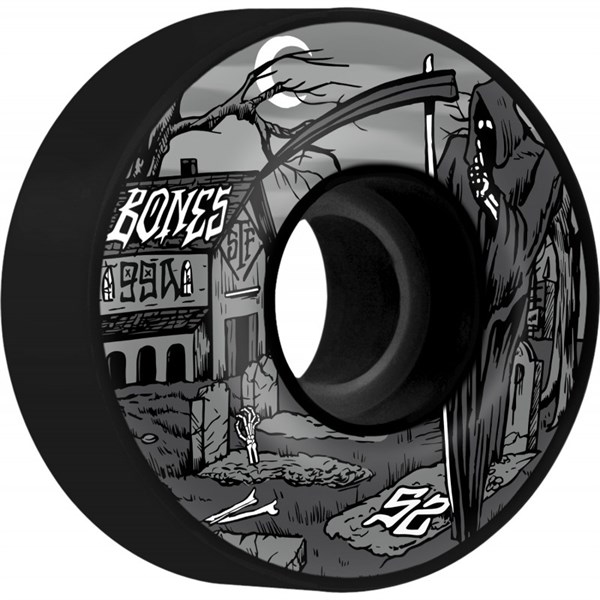 BONES STF REAPER BURIAL BLACK KAYKAY TEKERLEK SETİ 52MM V1 STANDARD 99A 