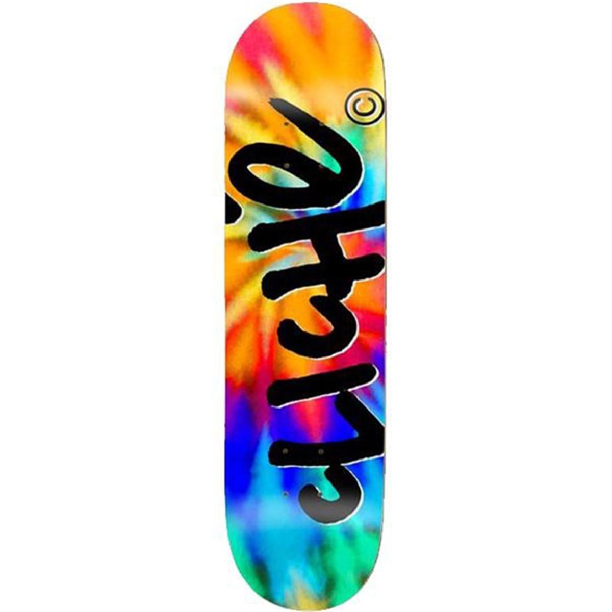 Cliche 8,0 Handwritten Invert TieDye Deck Kaykay Tahtası