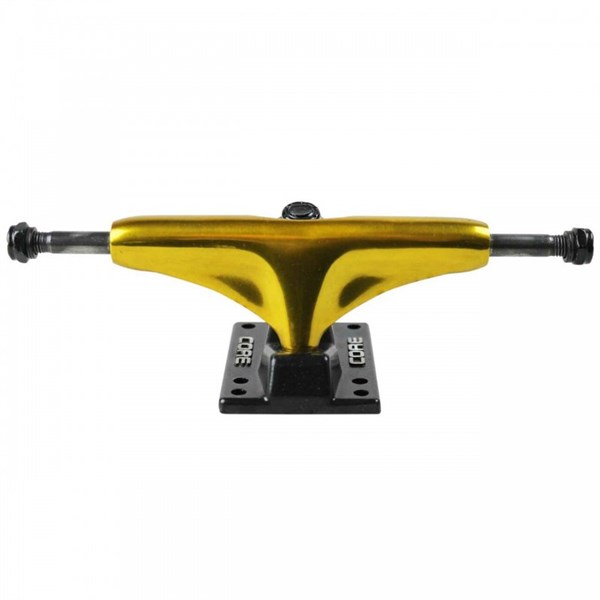 CORE TRUCK ANODIZED GOLD BLACK 5.0