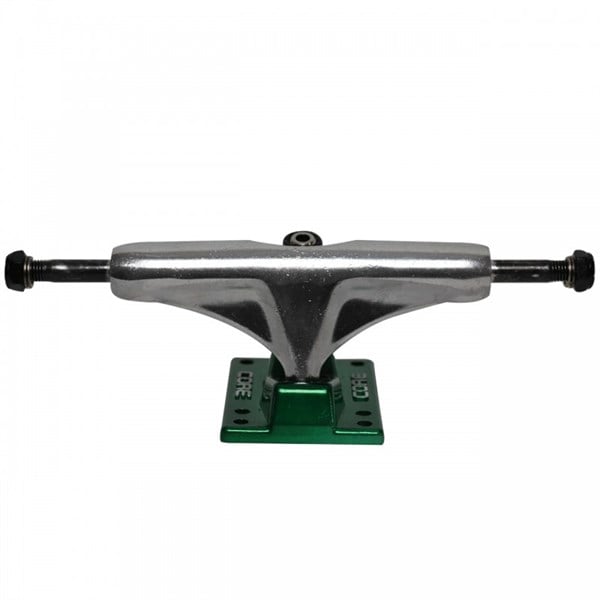 CORE TRUCK SILVER GREEN HOLLOW KINGPIN 5.0
