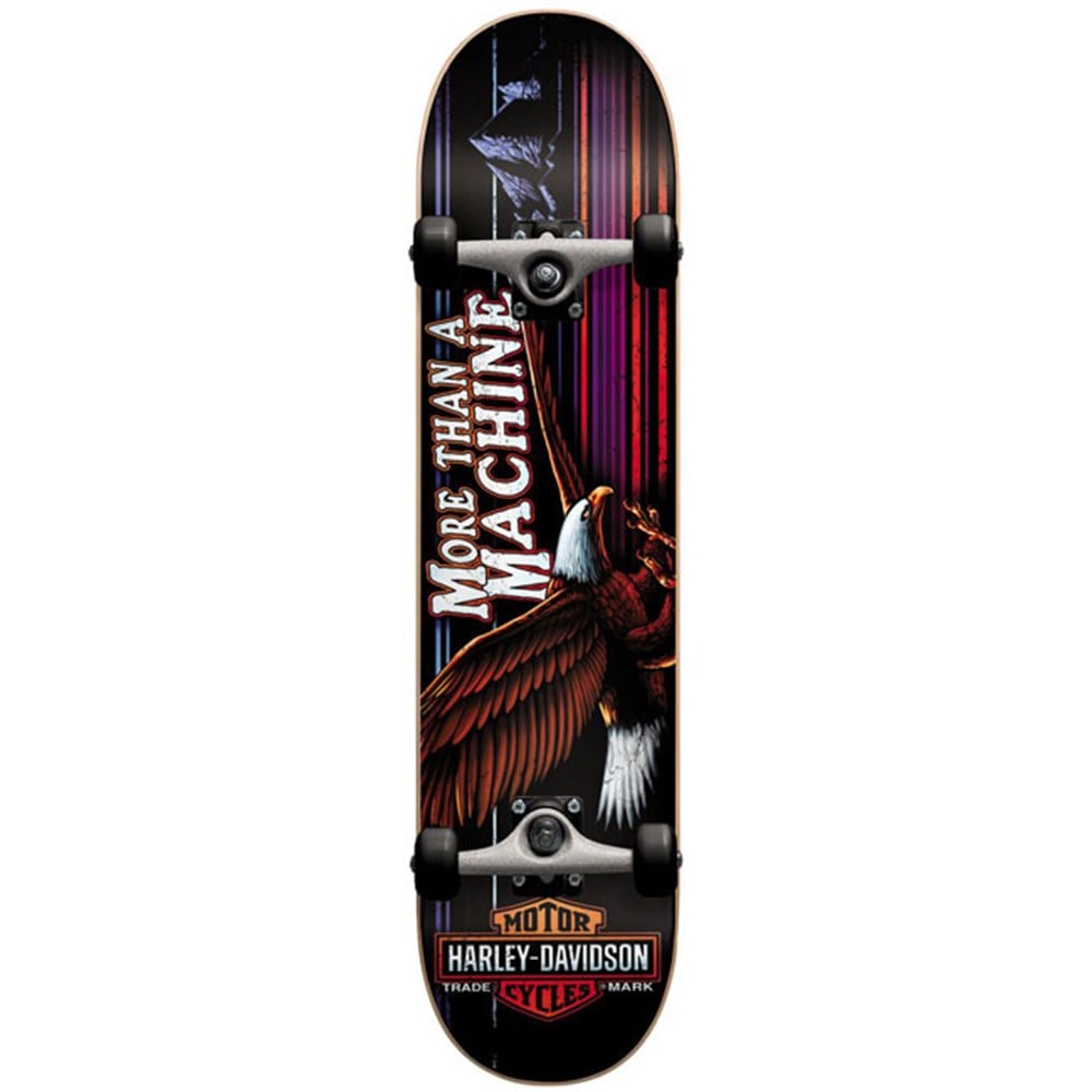 Darkstar 7,75 Harley-Davidson Highway Red Komple Kaykay