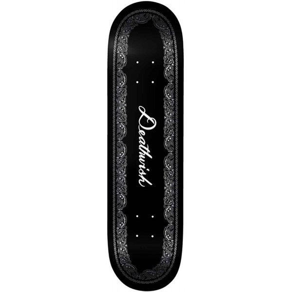 DEATHWISH 8.5 PAISLEY SCRIPT DECK PROFESYONEL KAYKAY TAHTASI 