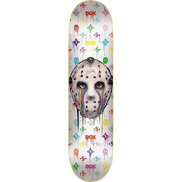 DGK 8.25 MONOGRAM TEAM DRIP WHITE DECK PROFESYONEL KAYKAY TAHTASI 