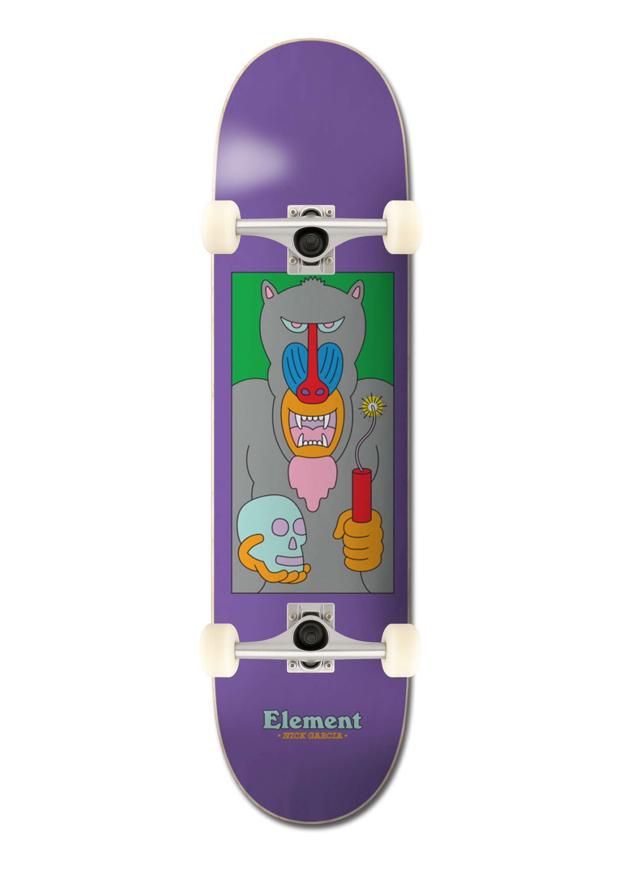 Element 8.25 Alcala Garcia Custom Complete Profesyonel Kaykay 