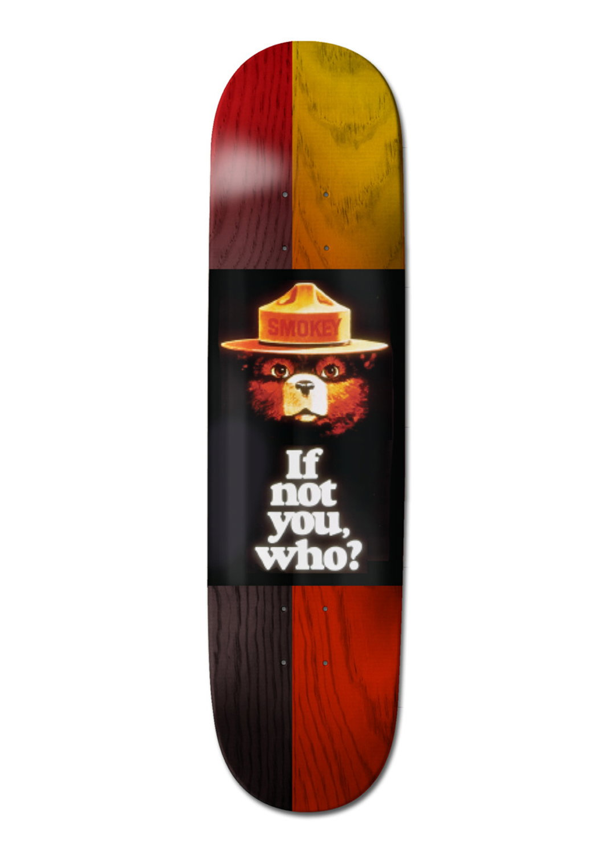 Element 8.5 Smokey Bear If Not You Deck Profesyonel Kaykay Tahtası 