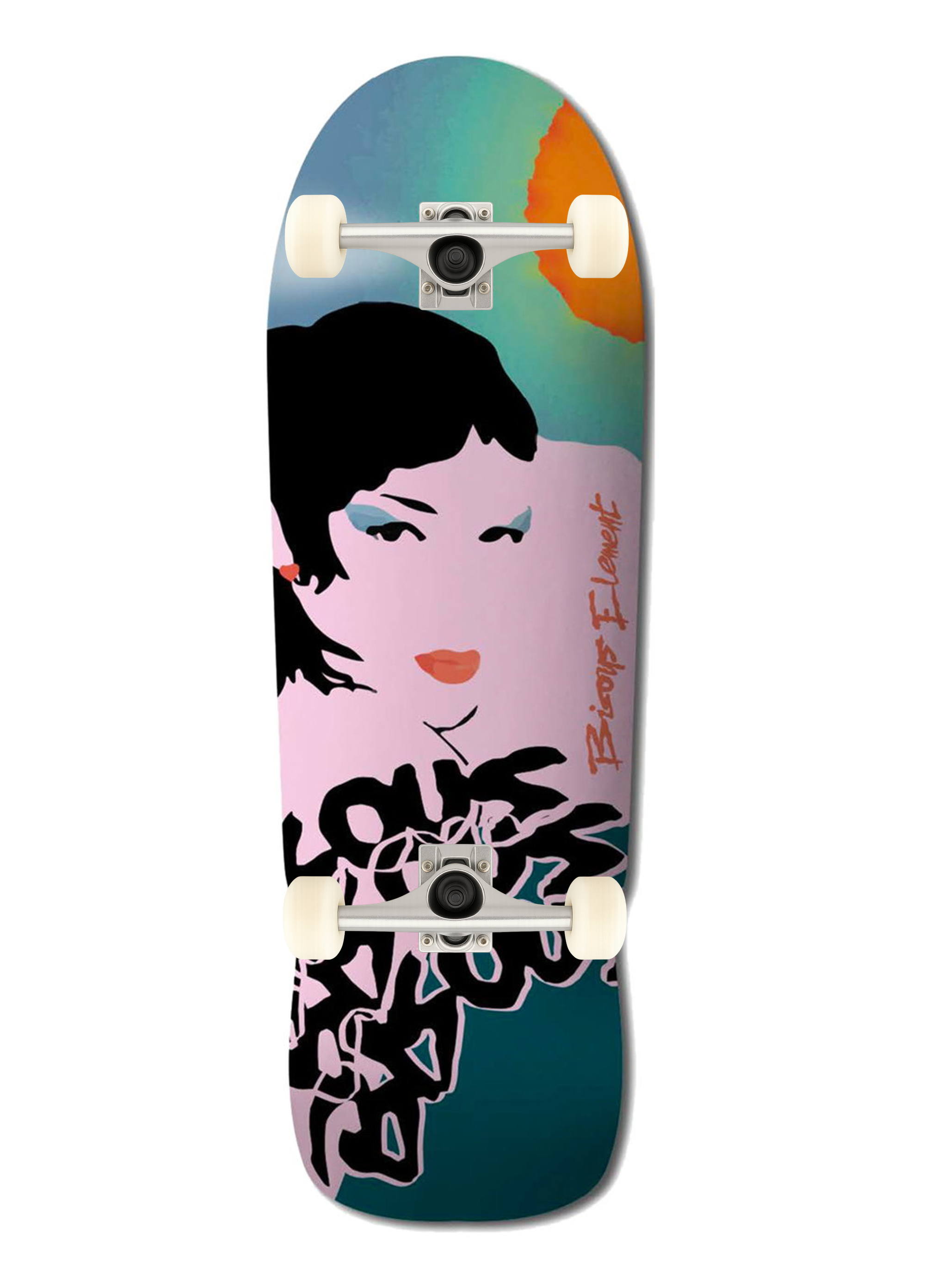 Element 9.5 Bisous Custom Complete Profesyonel Kaykay 