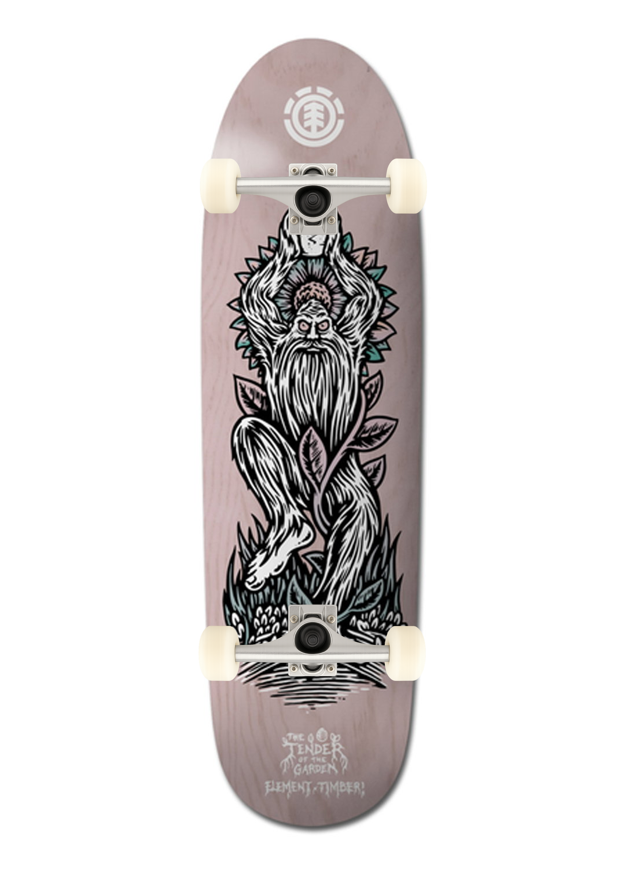 Element 9.0 Timber Garden Keeper Custom Complete Profesyonel Kaykay 