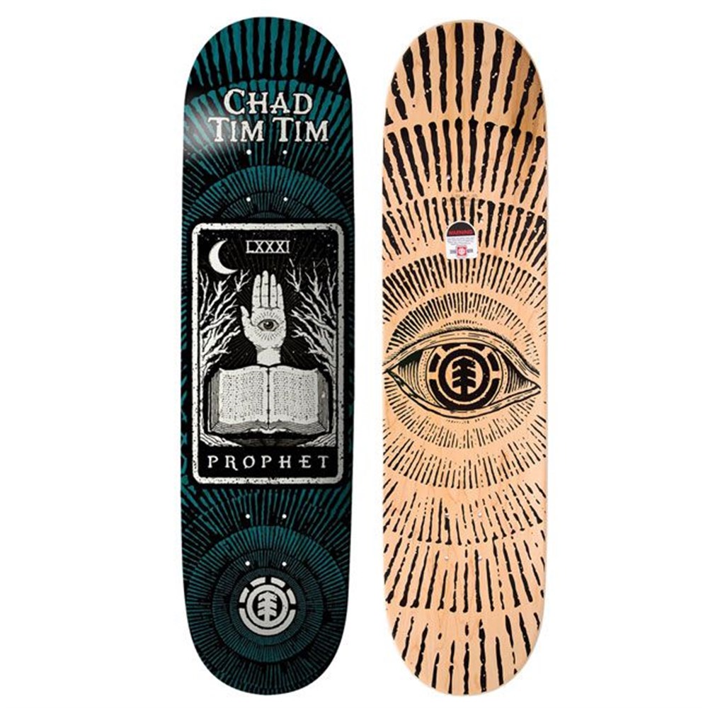 Element Tim Tim Tarot Card Kaykay Tahtası 8.0