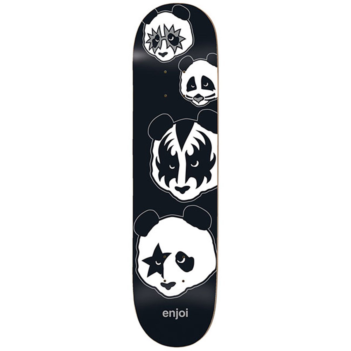 Enjoi 8,0 KISS Logo R7 Black Deck Kaykay Tahtası