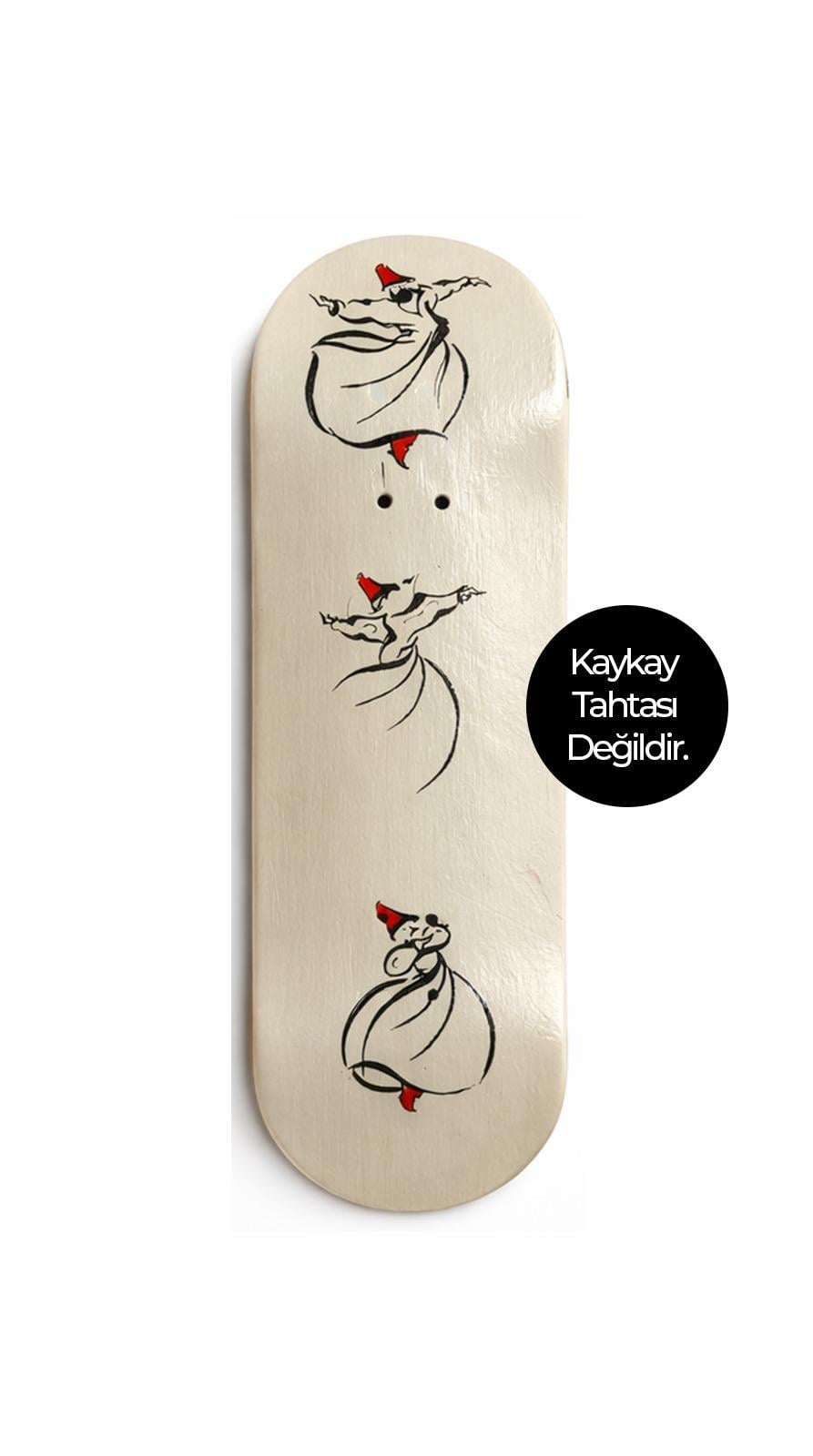 Epid Derviş Logo Fingerboard Tahtası (Tarihi & Koleksiyonluk Seri) 