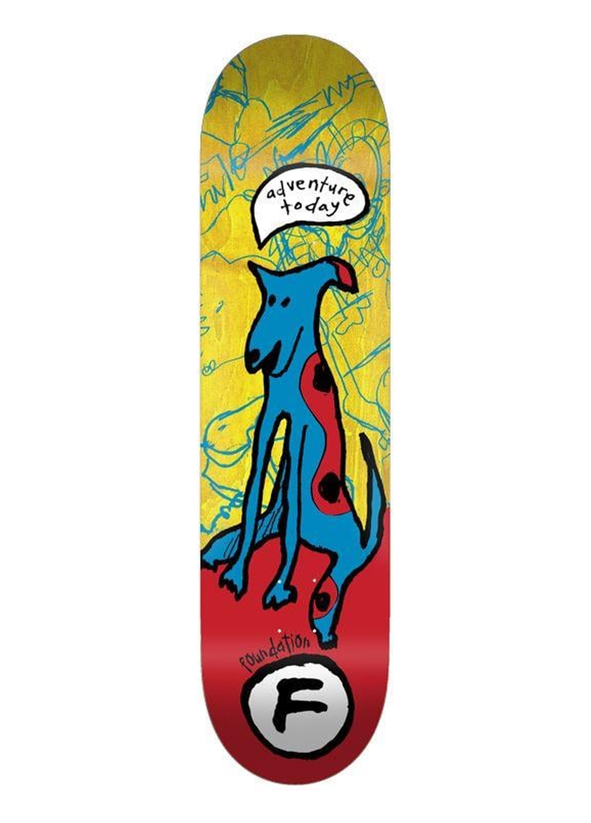 Foundation 7.75 Adventure Skateboard Deck 