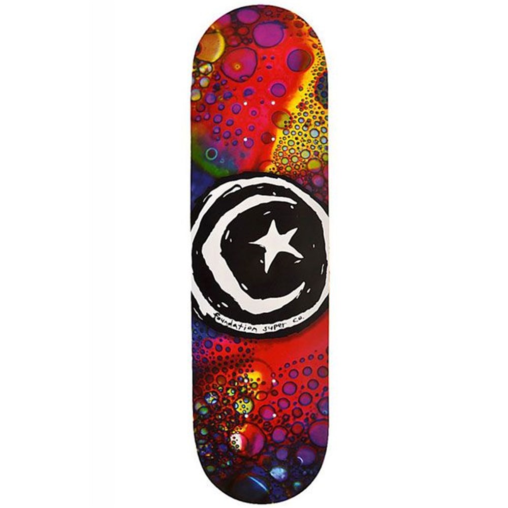 Foundation 8,125 Star Moon Liquid Light Deck Kaykay Tahtası