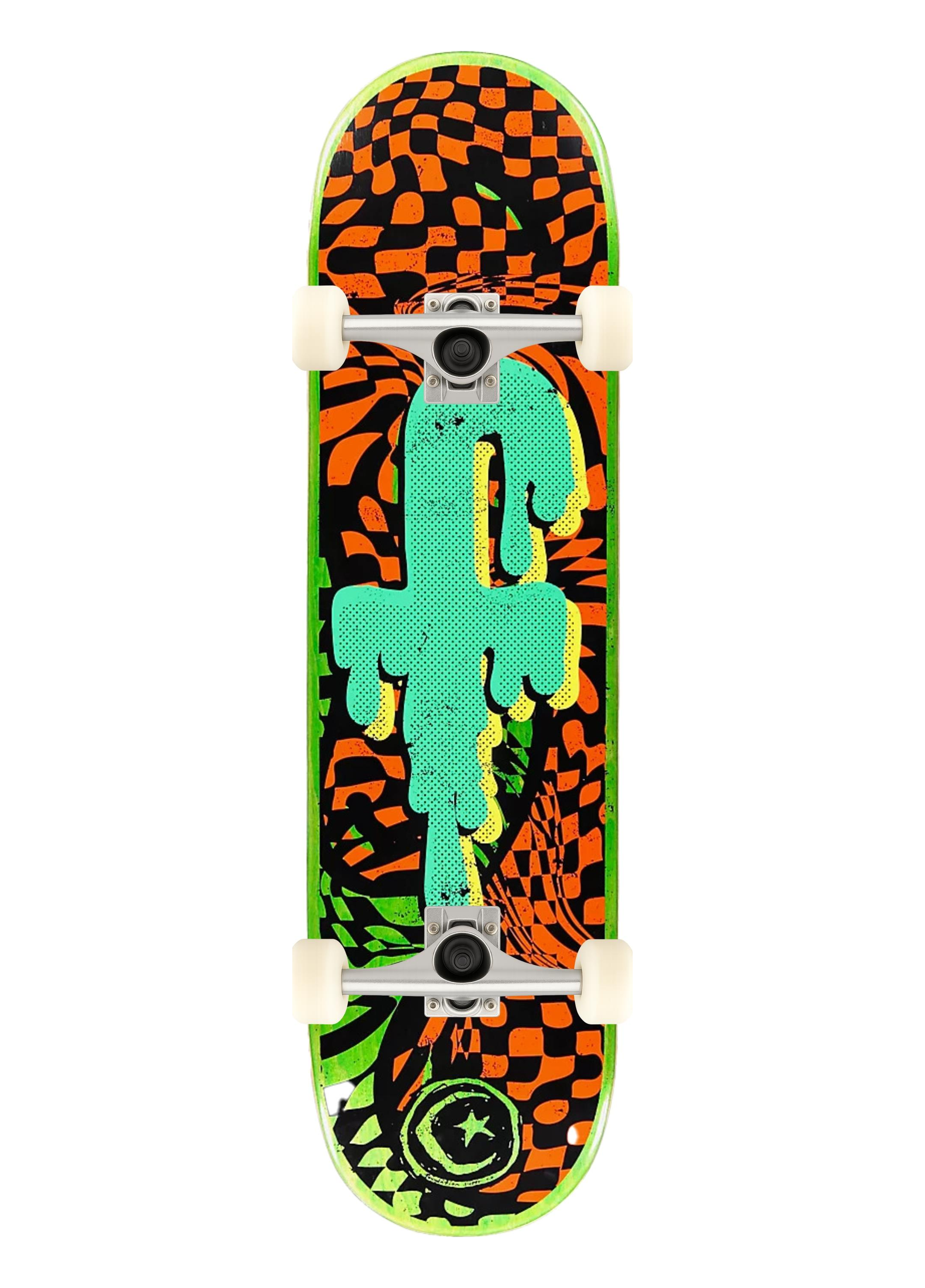 Foundation 8.13 F Melt Green Complete Profesyonel Kaykay 