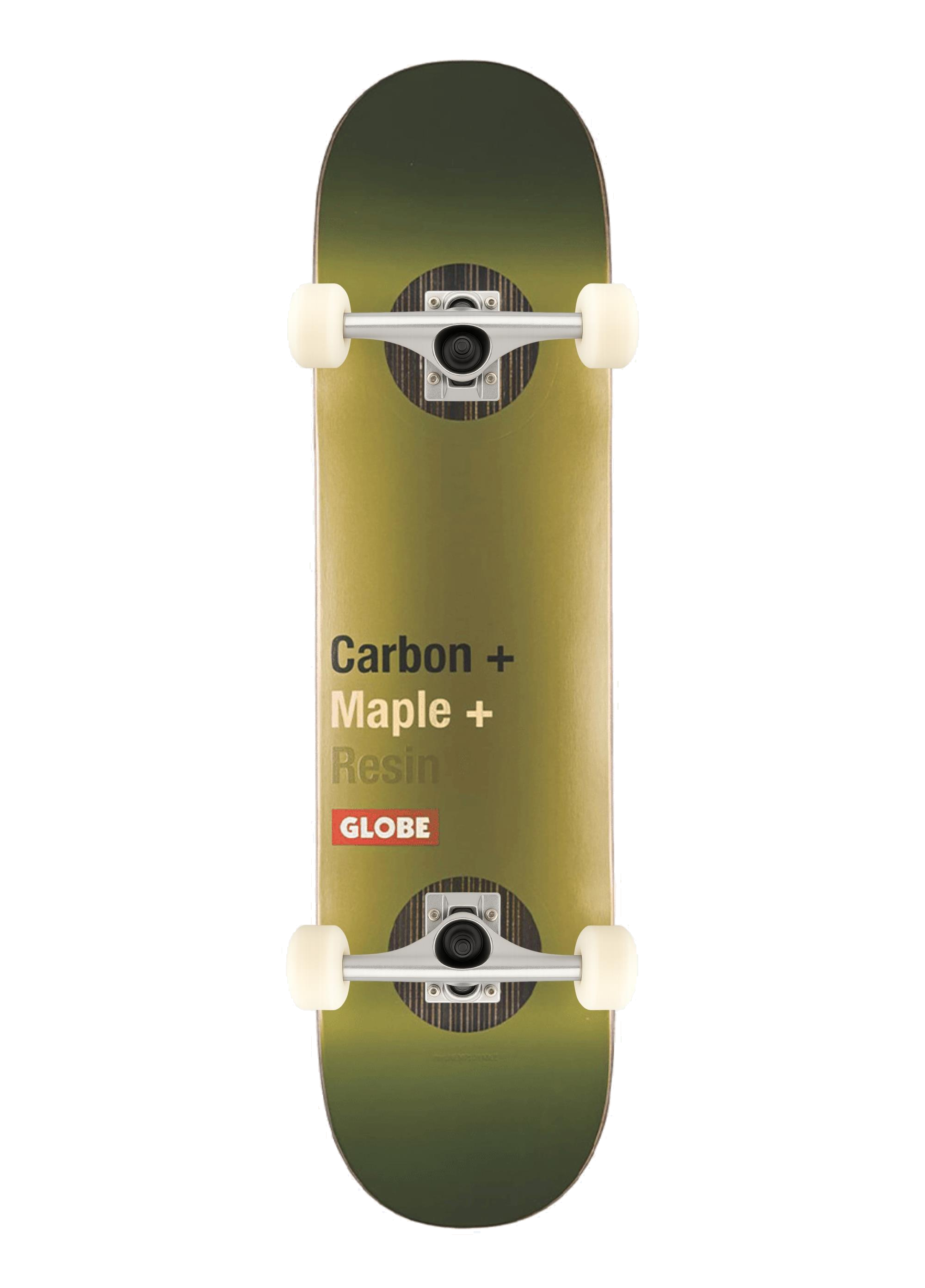 Globe 8 G3 Bar Impact Olive Deck  Complete Profesyonel Kaykay 
