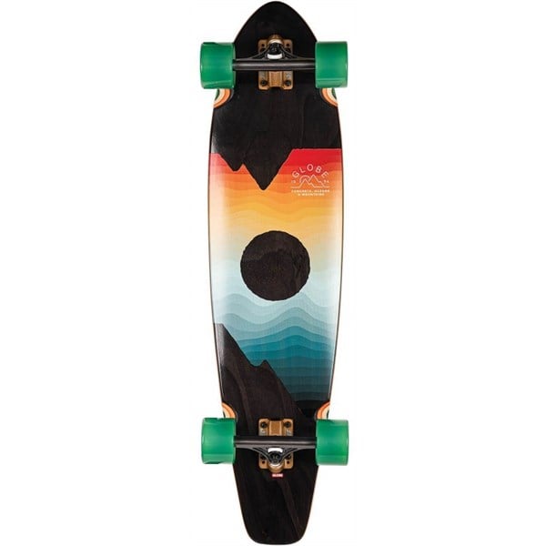 GLOBE ARCADIA BLACK MAPLE CHROMESET LONGBOARD 91CM 