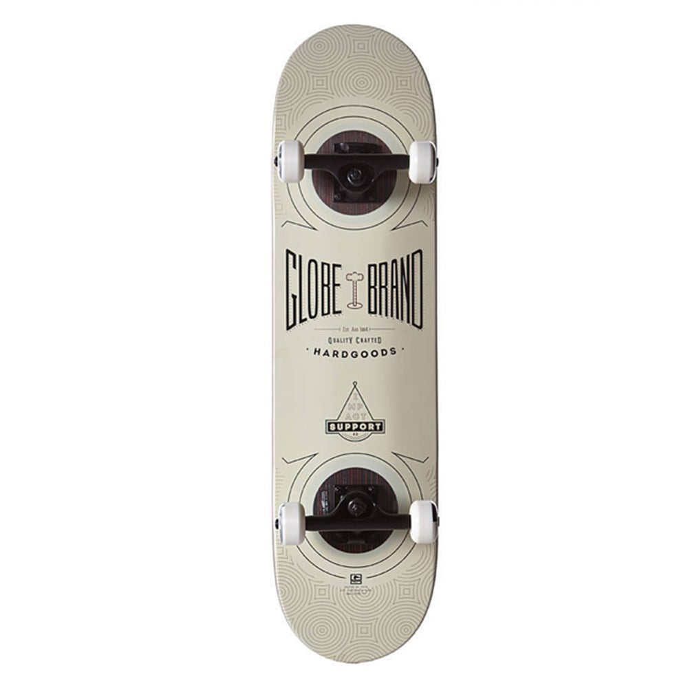 GLOBE BANGER OFF  WHITE  COMPLETE 8.125