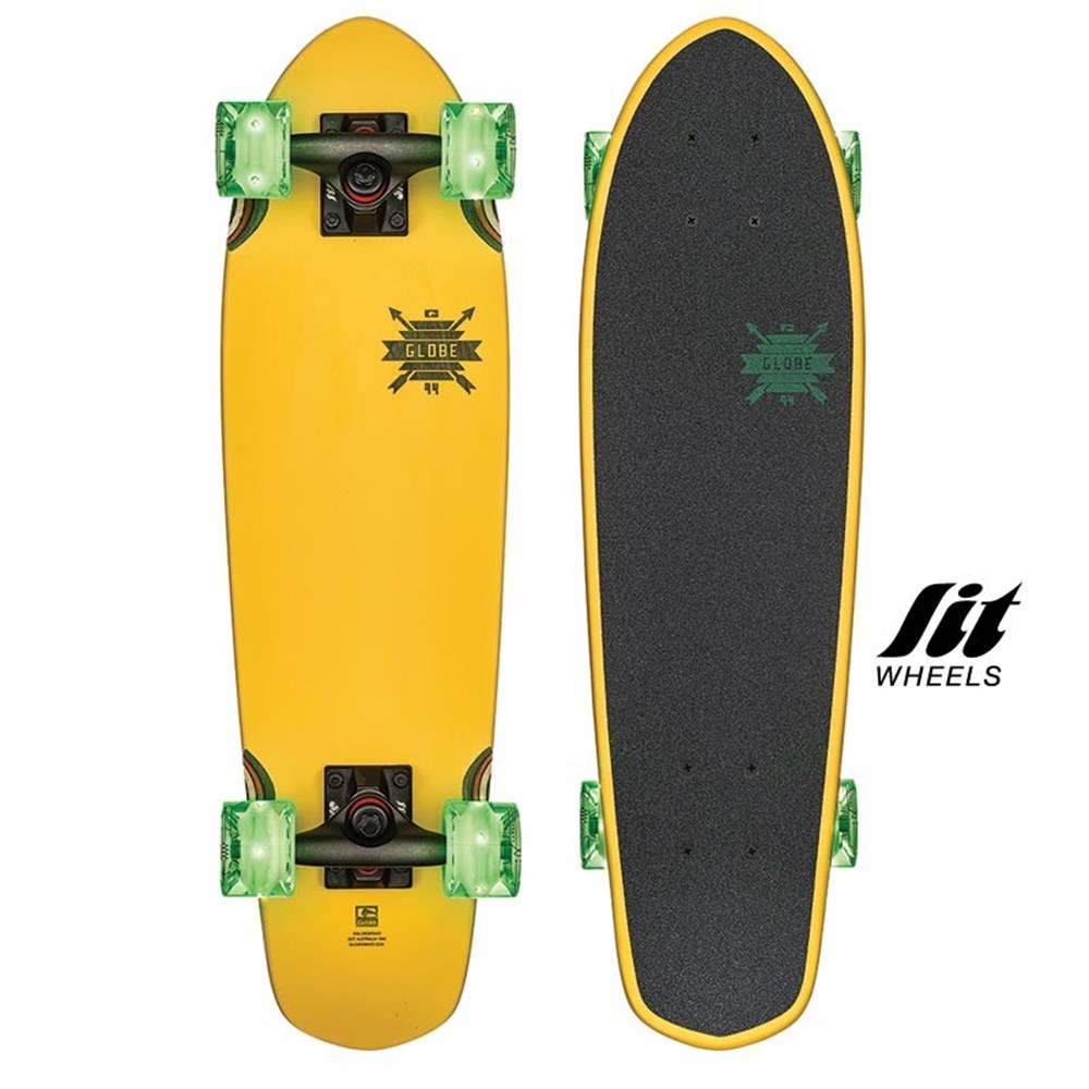 GLOBE BLAZING YELLOW RASTA LIT