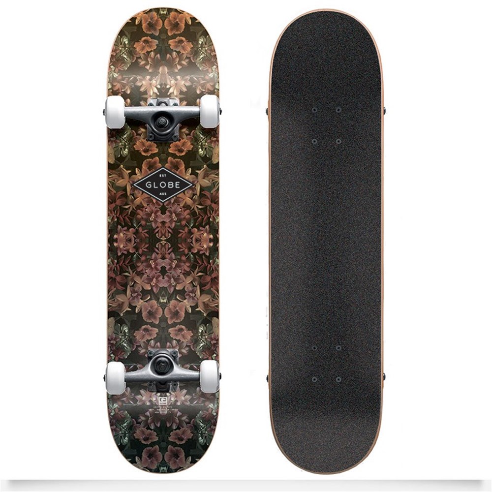 GLOBE FULL ON DEAD FLOWERS 7.9