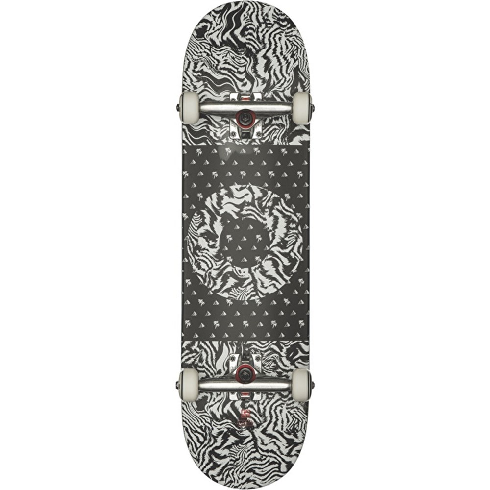 GLOBE G1 O NEGATIVE BLACK WHITE TAILSPIN COMPLETE 8.25