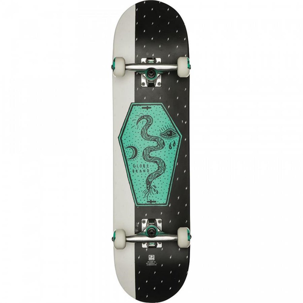 GLOBE G2 COFFIN BLACK WHITE COMPLETE 8
