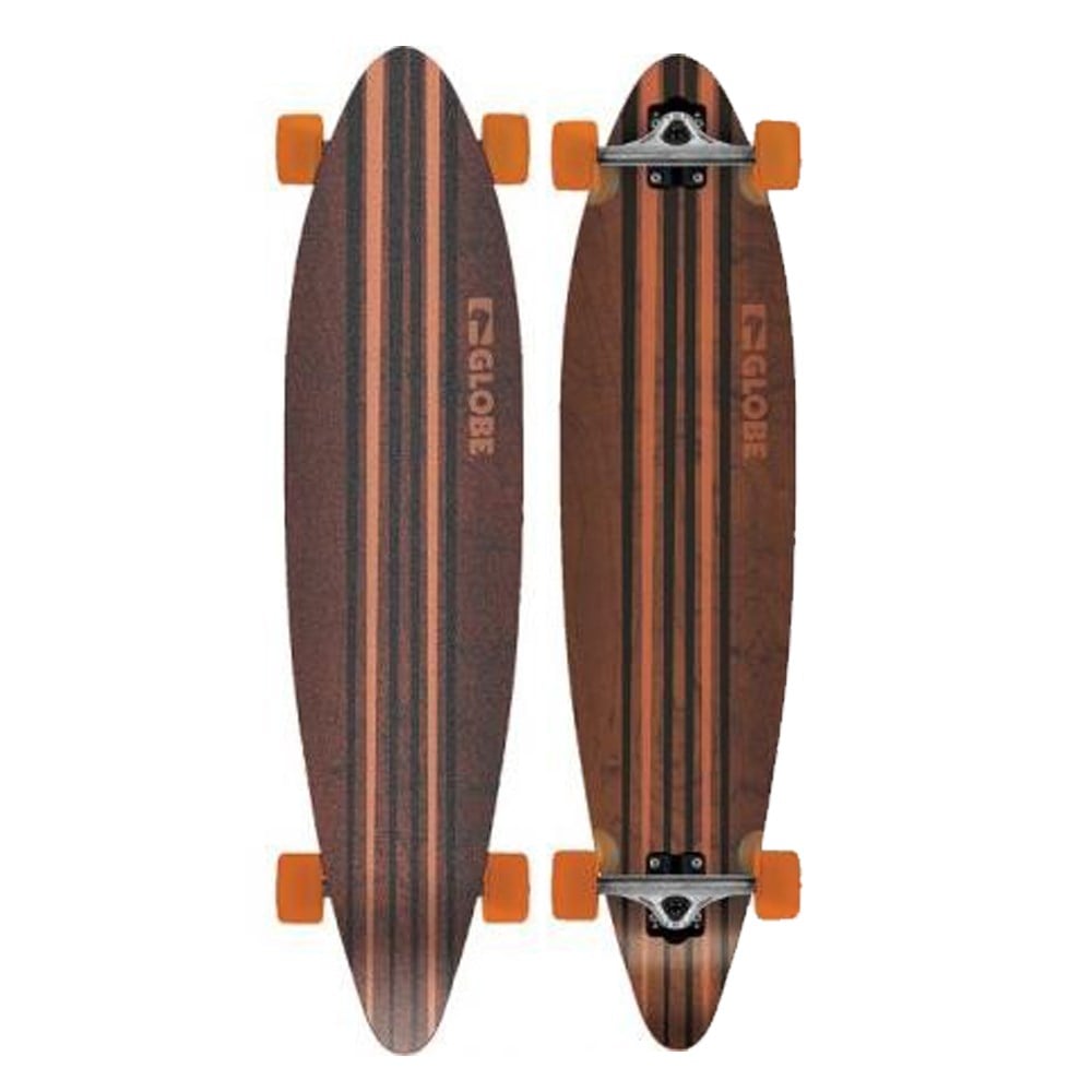 GLOBE PINNER LONGBOARD 41,25 BLACK ORANGE