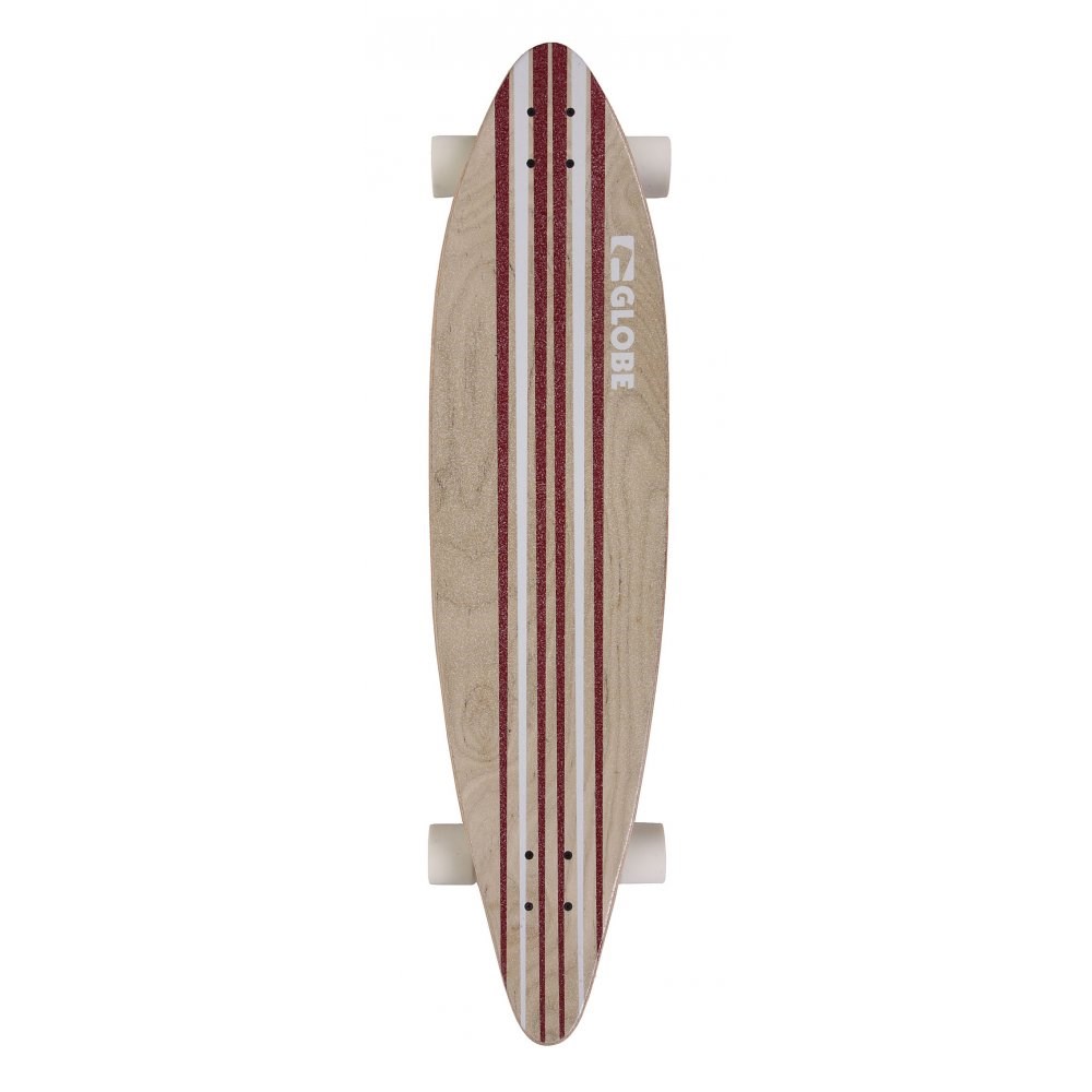 GLOBE PINNER LONGBOARD 41,25 WHITE RED