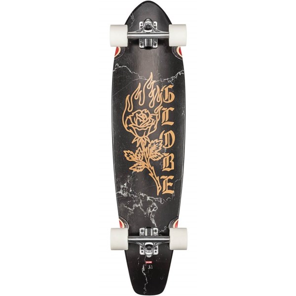 GLOBE THE ALL TIME BLACK ROSE LONGBOARD 92CM 