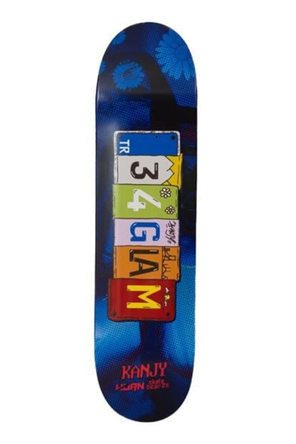 HORN X KANJY 8.5 34GLAM DECK PROFESYONEL KAYKAY TAHTASI 