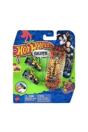 Hotwheels + Hediye Sticker Paketli Parmak Kaykayı Flame Thrower 