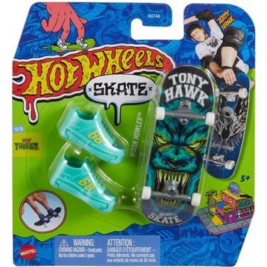 Hotwheels + Hediye Sticker Paketli Parmak Kaykayı Moon Howler 