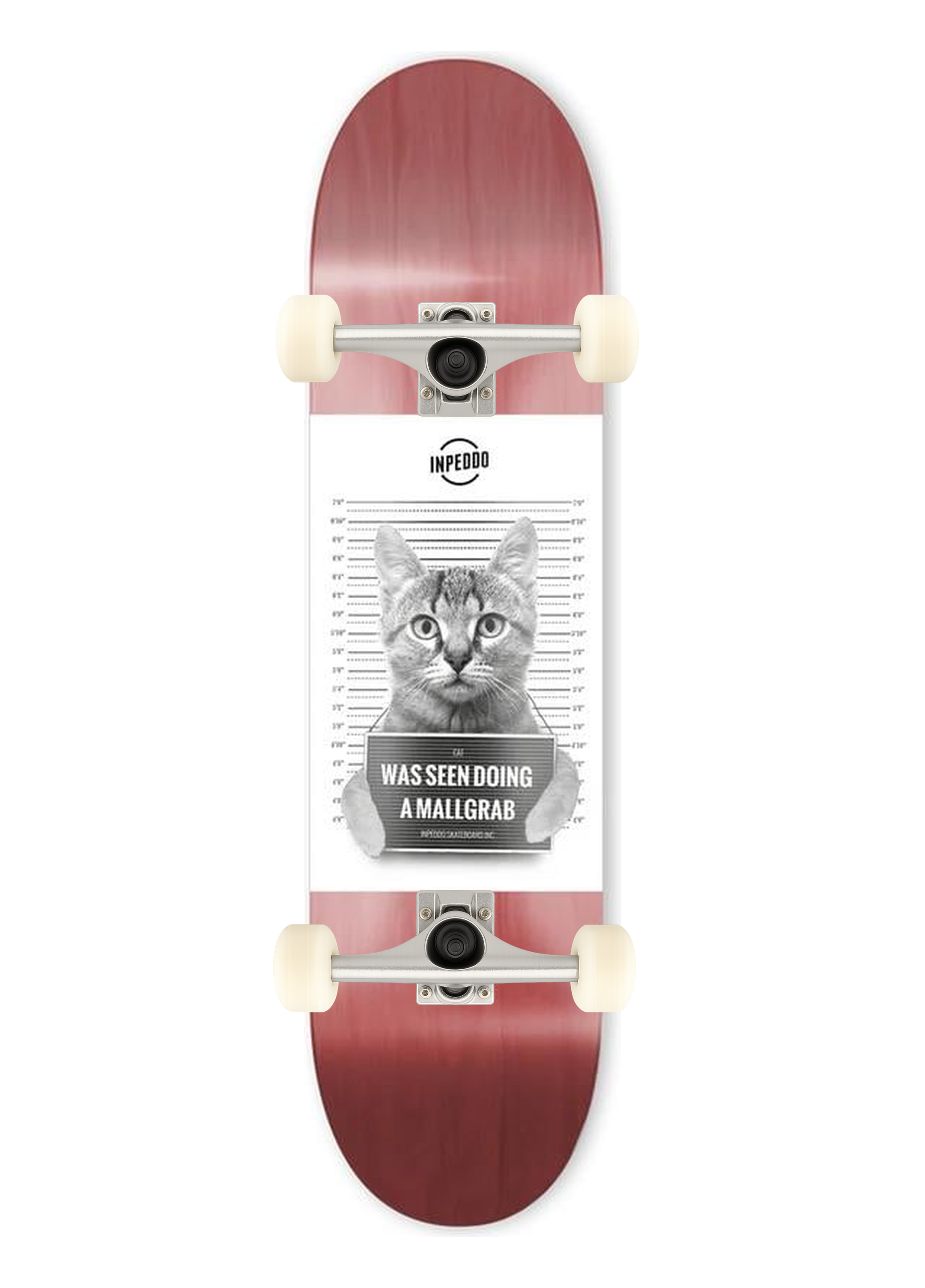 Inpeddo 8.25 Malgrab Cat Complete Profesyonel Kaykay 