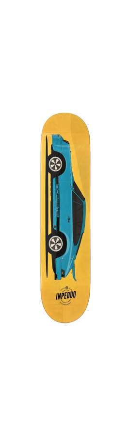 Inpeddo 8.5 x Nopreme Fast Classics  Deck Profesyonel Kaykay Tahtası 