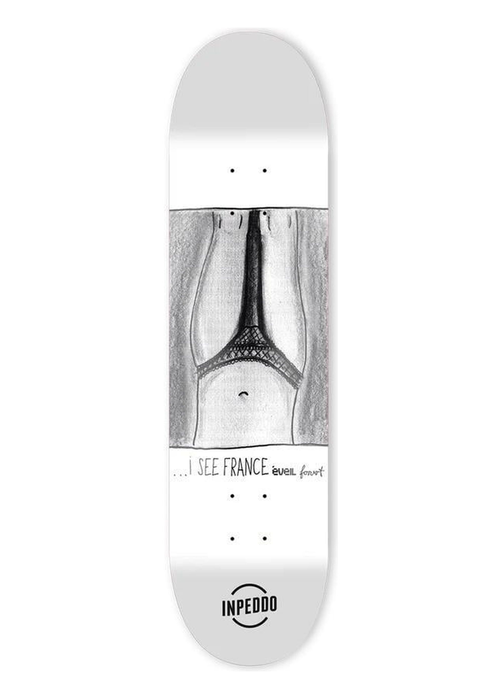Inpeddo 8.125 I See France Deck Profesyonel Kaykay Tahtası 